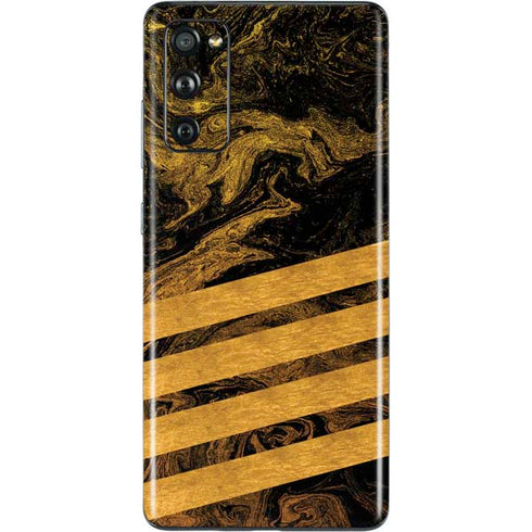 Striped Marble Galaxy S20 Fan Edition Skin