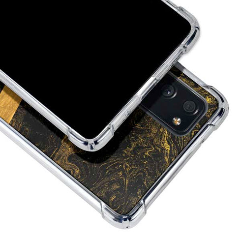 Striped Marble Galaxy S20 FE Clear Case