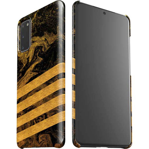 Striped Marble Galaxy S20 Lite Case