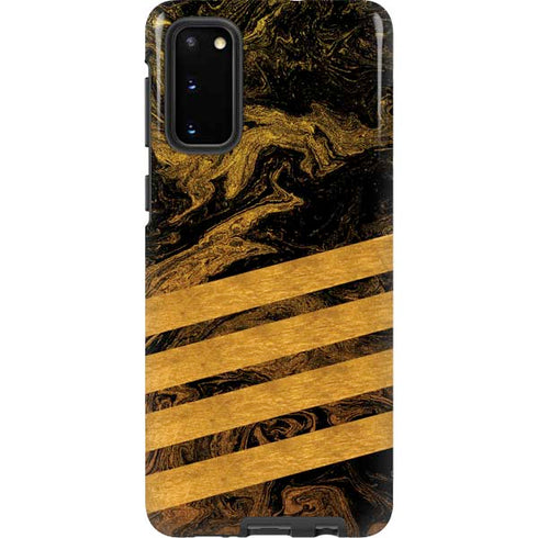 Striped Marble Galaxy S20 Pro Case