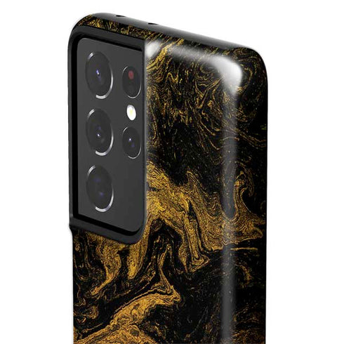 Striped Marble Galaxy S21 Ultra 5G Pro Case