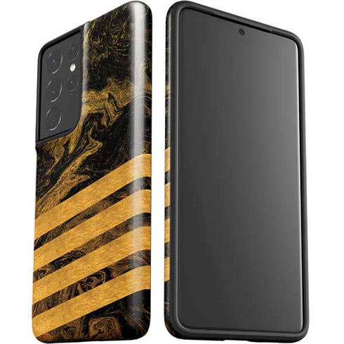 Striped Marble Galaxy S21 Ultra 5G Pro Case
