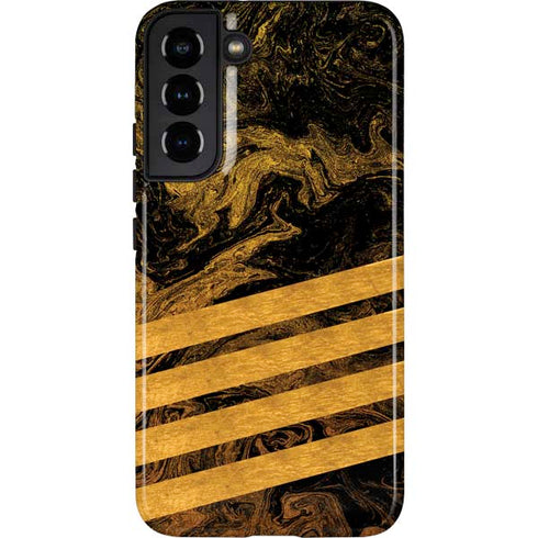 Striped Marble Galaxy S22 Plus Pro Case