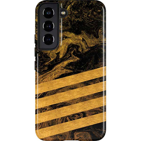 Striped Marble Galaxy S22 Pro Case