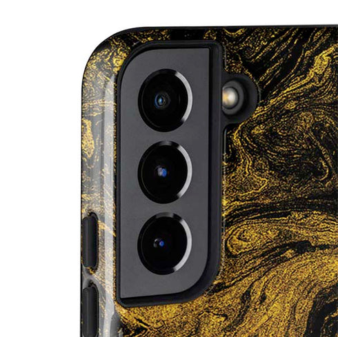 Striped Marble Galaxy S22 Pro Case