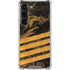Striped Marble Galaxy S23 Clear Case