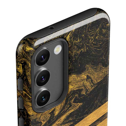 Striped Marble Galaxy S23 Pro Case