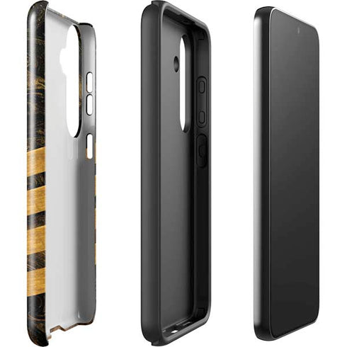 Striped Marble Galaxy S24 Plus Impact Case