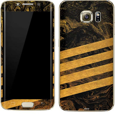 Striped Marble Galaxy S7 Edge Skin