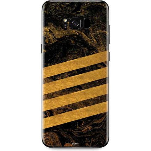 Striped Marble Galaxy S8 Plus Skin
