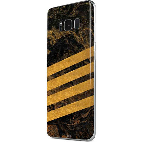 Striped Marble Galaxy S8 Skin