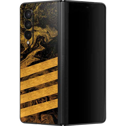 Striped Marble Galaxy Z Fold3 5G Skin