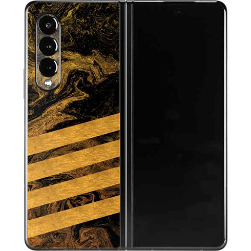 Striped Marble Galaxy Z Fold3 5G Skin
