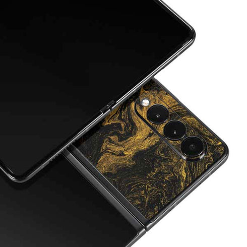 Striped Marble Galaxy Z Fold3 5G Skin