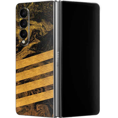 Striped Marble Galaxy Z Fold4 5G Skin