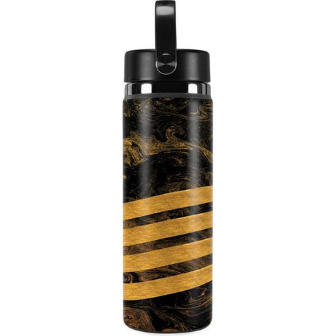 Striped Marble Hydro Flask 20oz Wide Mouth Skin