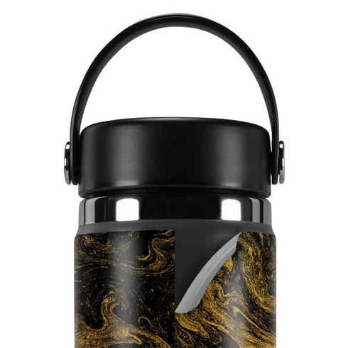 Striped Marble Hydro Flask 20oz Wide Mouth Skin
