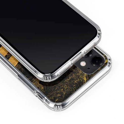 Striped Marble iPhone 11 Clear Case