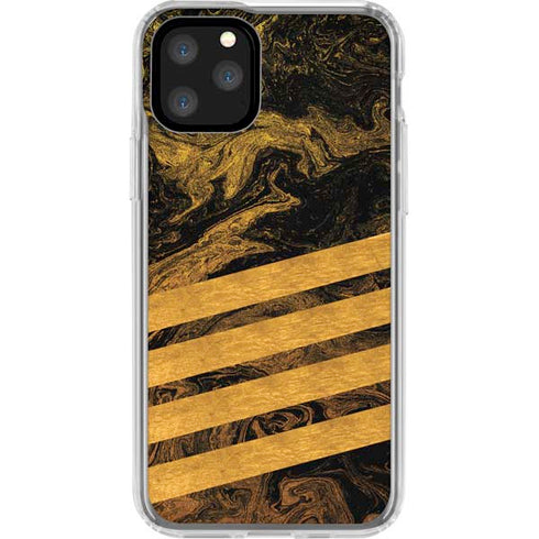 Striped Marble iPhone 11 Pro Clear Case