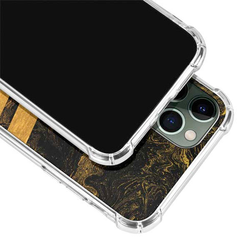 Striped Marble iPhone 11 Pro Max Clear Case