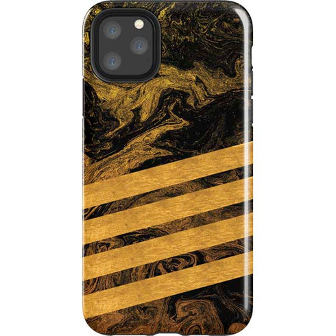 Striped Marble iPhone 11 Pro Max Impact Case