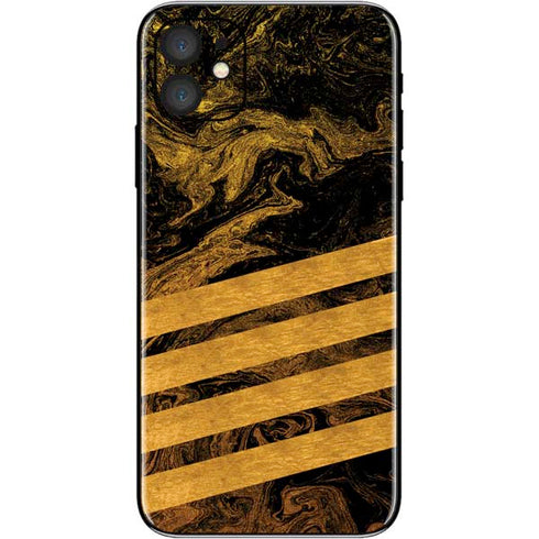 Striped Marble iPhone 11 Skin