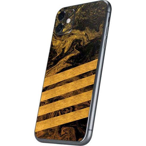 Striped Marble iPhone 11 Skin
