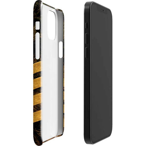 Striped Marble iPhone 12 Mini Lite Case