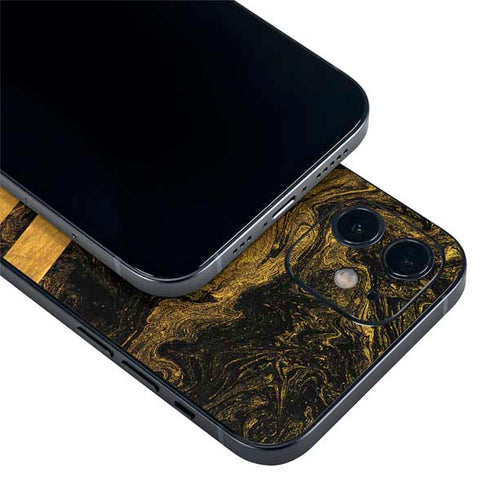 Striped Marble iPhone 12 Mini Skin
