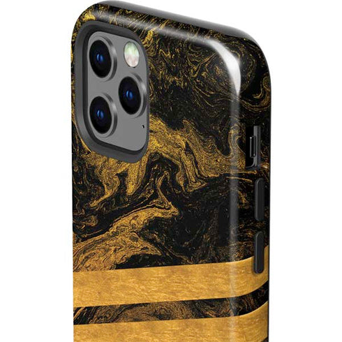 Striped Marble iPhone 12 Pro Max Impact Case