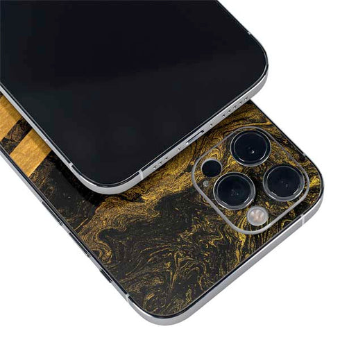 Striped Marble iPhone 12 Pro Skin