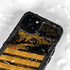 Striped Marble iPhone 13 Mini Waterproof Case