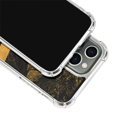 Striped Marble iPhone 13 Pro Clear Case