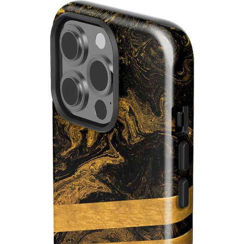 Striped Marble iPhone 13 Pro Impact Case