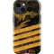 Striped Marble iPhone 14 Plus Impact Case