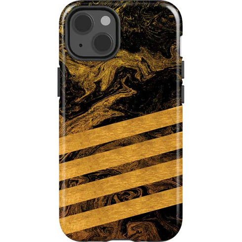 Striped Marble iPhone 14 Impact Case