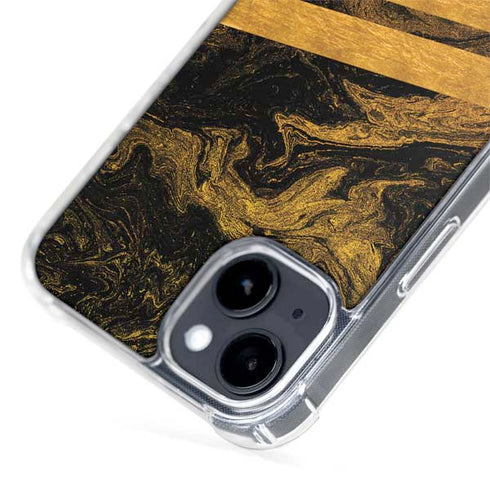 Striped Marble iPhone 14 Plus MagSafe Case