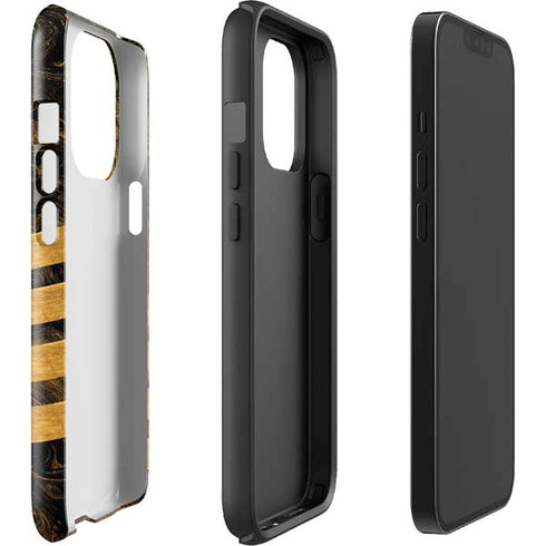Striped Marble iPhone 15 Pro Impact Case