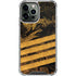 Striped Marble iPhone 14 Pro Max Clear Case