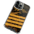 Striped Marble iPhone 15 Pro Max Clear Case