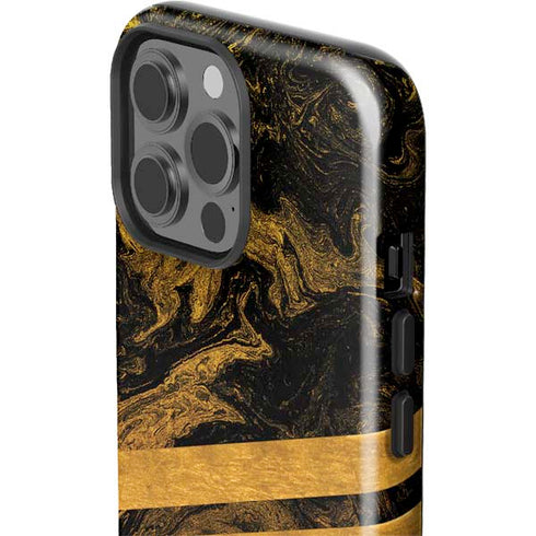 Striped Marble iPhone 15 Pro Max Impact Case