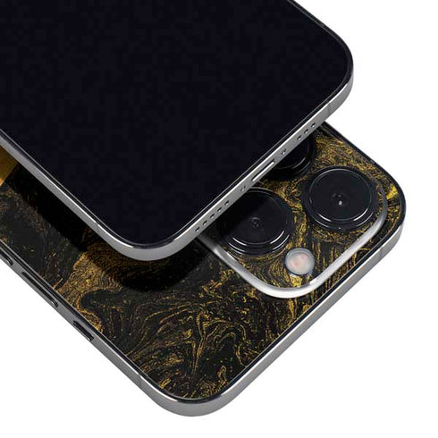 Striped Marble iPhone 15 Pro Skin