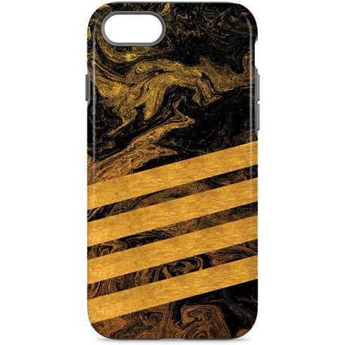Striped Marble iPhone 7 Pro Case