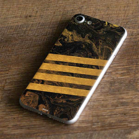 Striped Marble iPhone 7 Skin