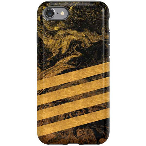 Striped Marble iPhone SE (2nd & 3rd Gen) Pro Case