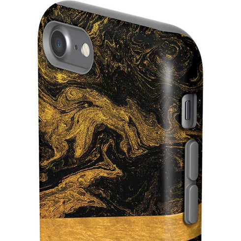 Striped Marble iPhone SE (2nd & 3rd Gen) Pro Case