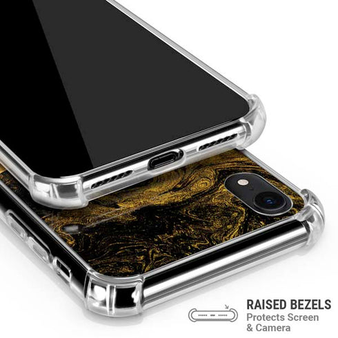 Striped Marble iPhone XR Clear Case