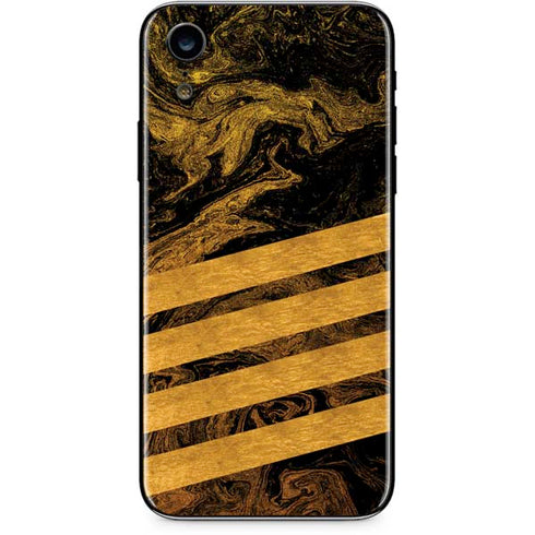 Striped Marble iPhone XR Skin