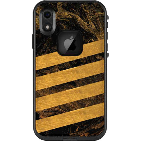 Striped Marble LifeProof Fre iPhone Skin