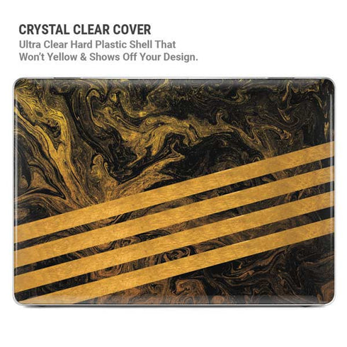 Striped Marble MacBook Air 13in M1 (2021) Case plus Skin